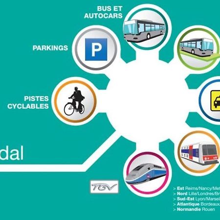 Tout Confort A Massy - Parking / Tgv Et Rer B&C المظهر الخارجي الصورة